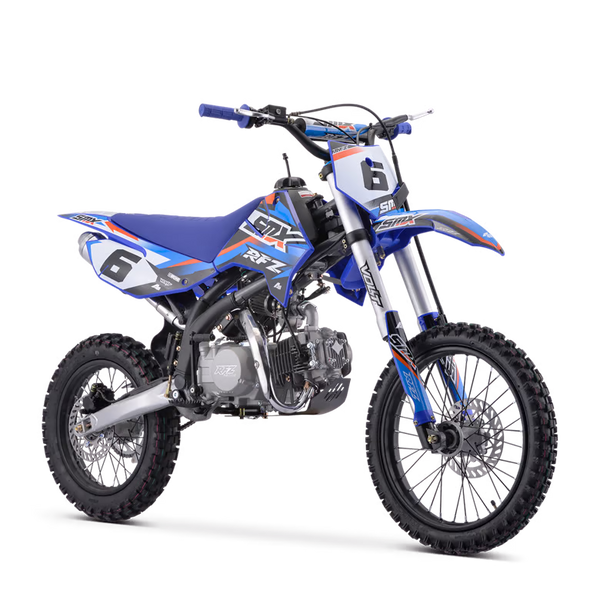 Dirt bike smx rfz enduro 150cc Bleu